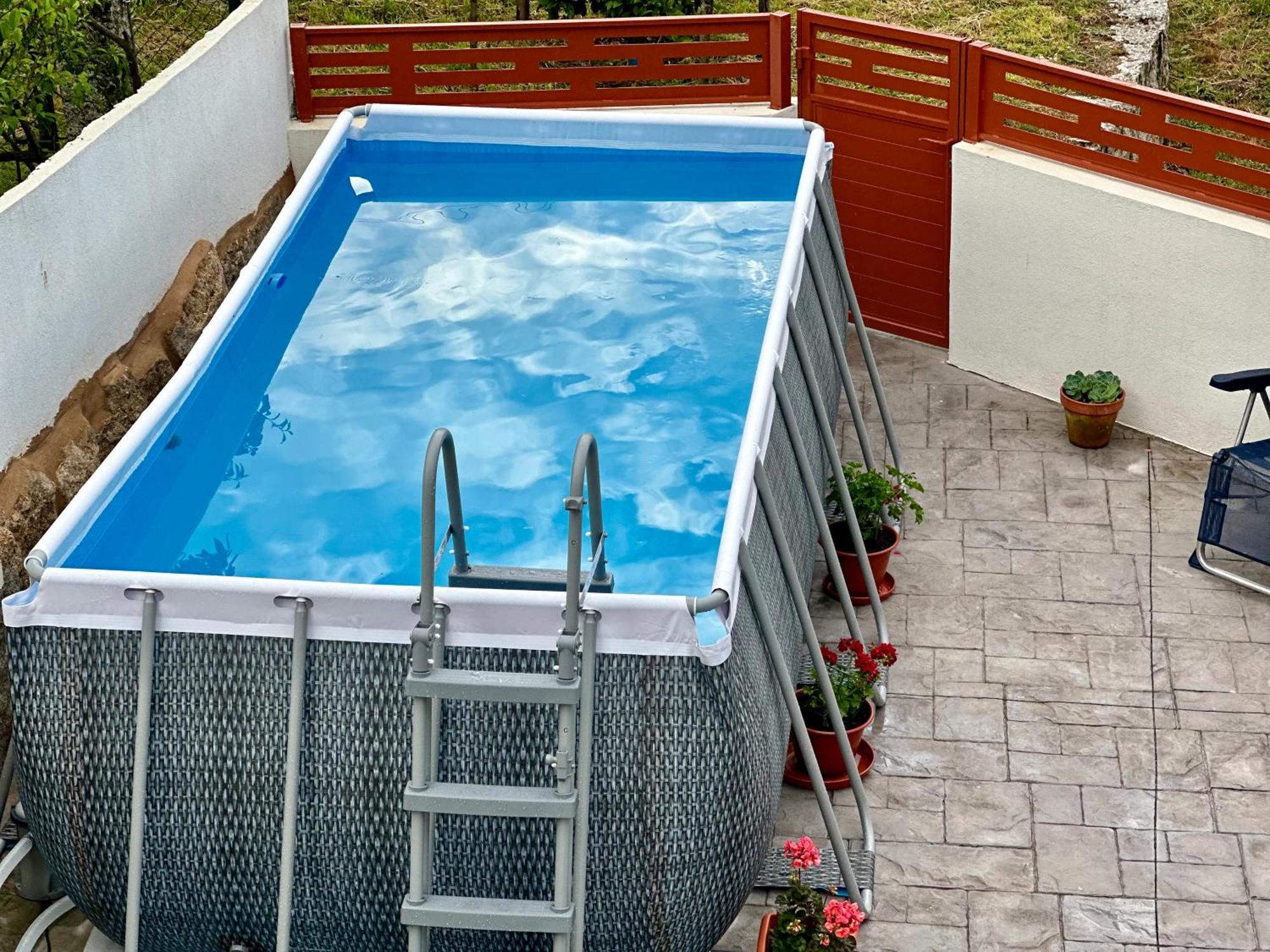 Villa Casa La Oveja Negra, Con Piscina Ourense Exterior foto
